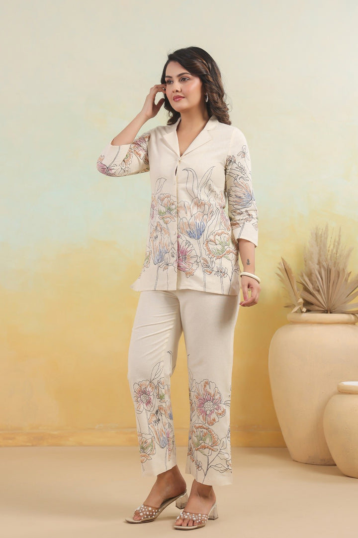 Hardik Misri Printed Cotton Co-ord Set