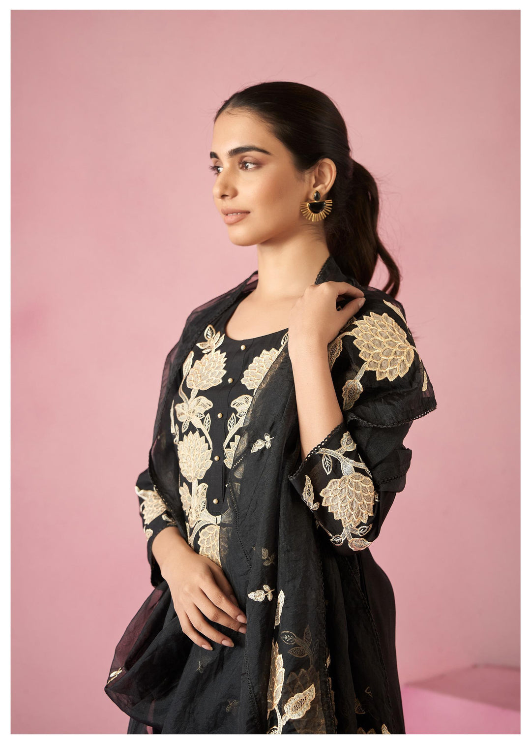 Nadira jade Embroidery Lawn Suit set