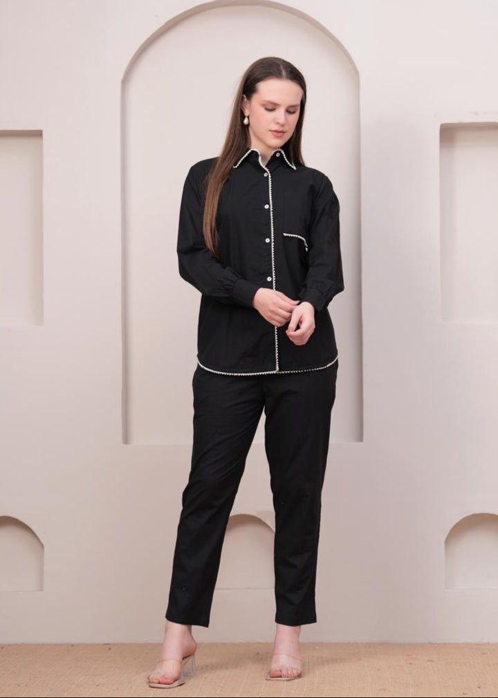 Jayti Jet Cotton Co-ord Set