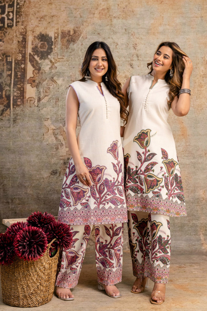 Hardik honey Cotton Co-ord Set