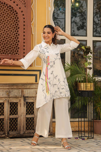 Vastramaya Birdy Cotton Co-ord Set