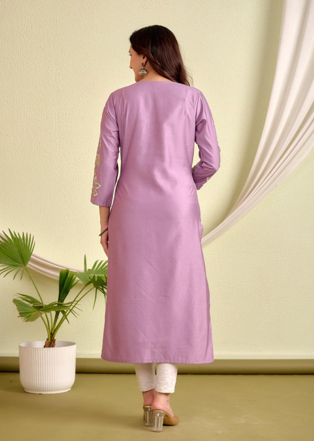 Rajhans Iris Embrodiery Kurta Pant Set