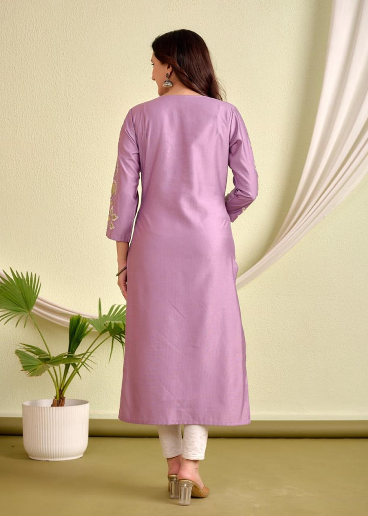 Rajhans Iris Embrodiery Kurta Pant Set