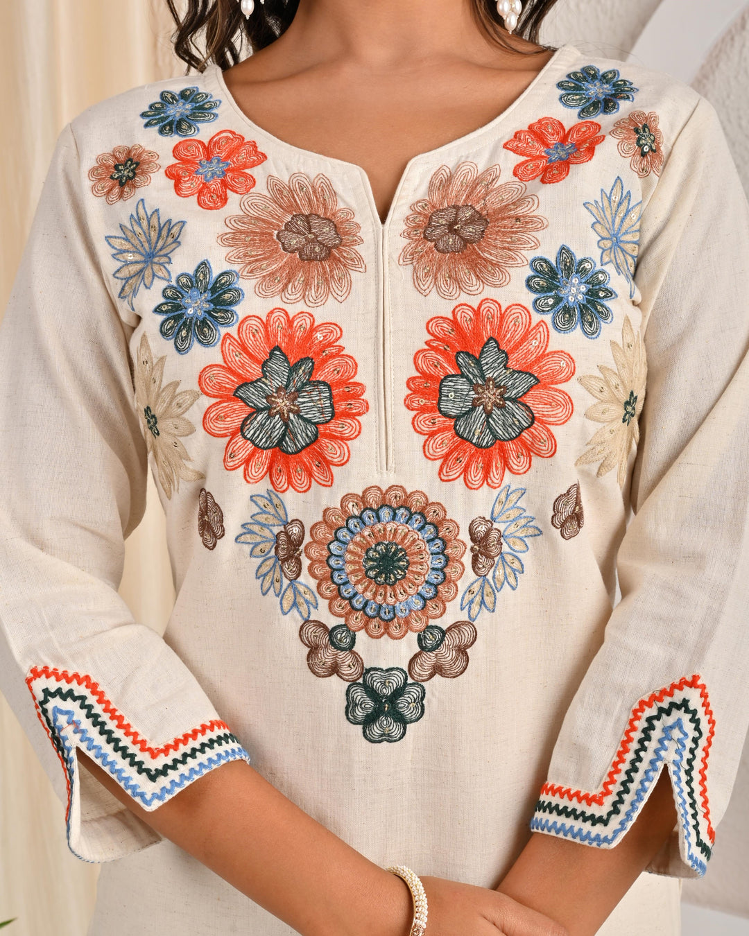 Rajhans RyanPearl Cotton Kurta Pant Set