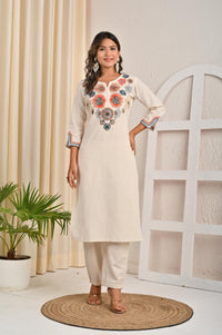 Rajhans RyanPearl Cotton Kurta Pant Set