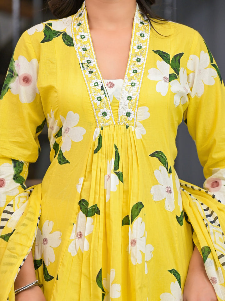 Diti Amber Pure Cotton Suit Set