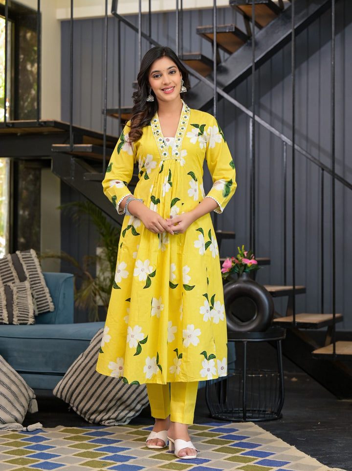 Diti Amber Pure Cotton Suit Set