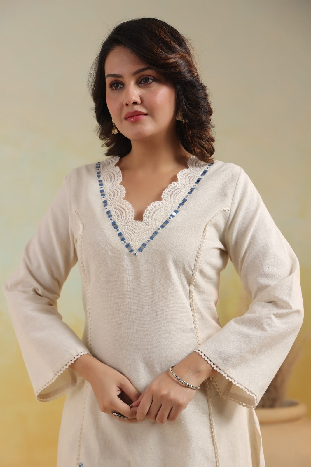 Mahua Tiffany Cotton Co-ord Set