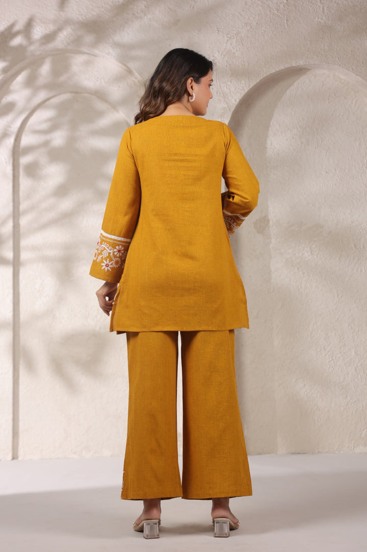 Mahua Amber Cotton Co-ord Set