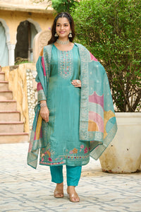 Malti Verdigris Work Suit Set