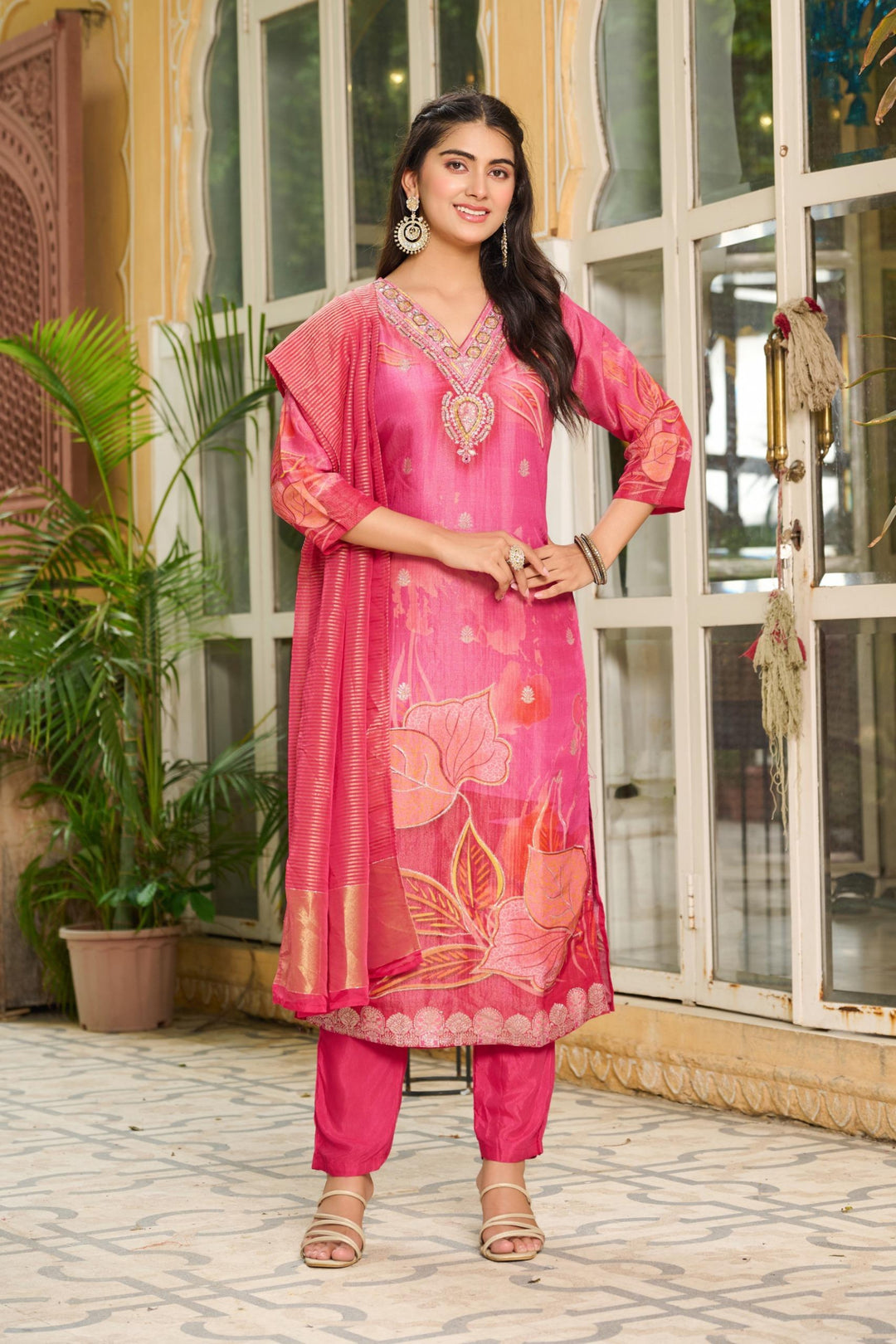 Malti Cranby Printed Suit Set
