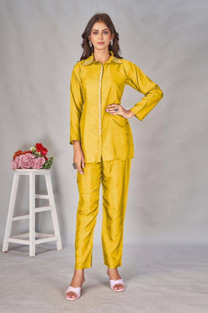 Divya Sunrise Work Co-ord Set
