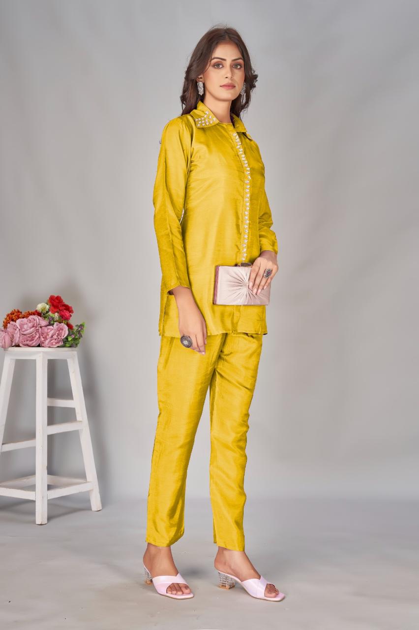 Divya Sunrise Work Co-ord Set