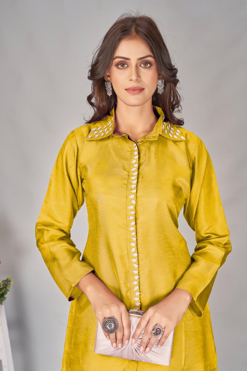 Divya Sunrise Work Co-ord Set