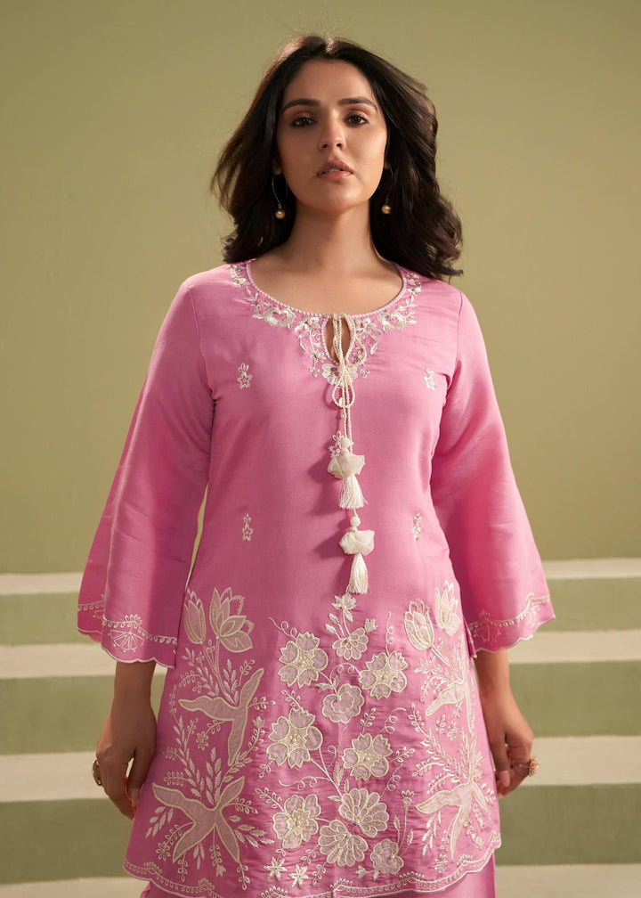 Ira Punch Embroidery Suit set