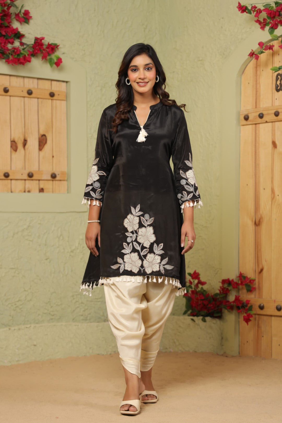 Sera jade embroidery premium co-ord set