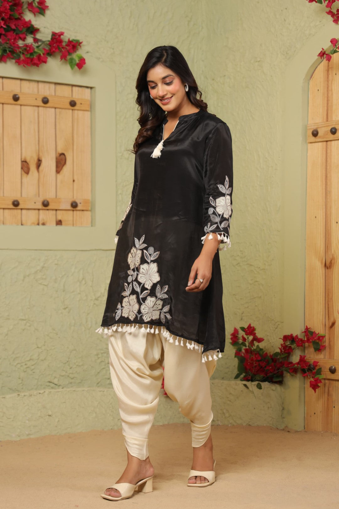 Sera jade embroidery premium co-ord set