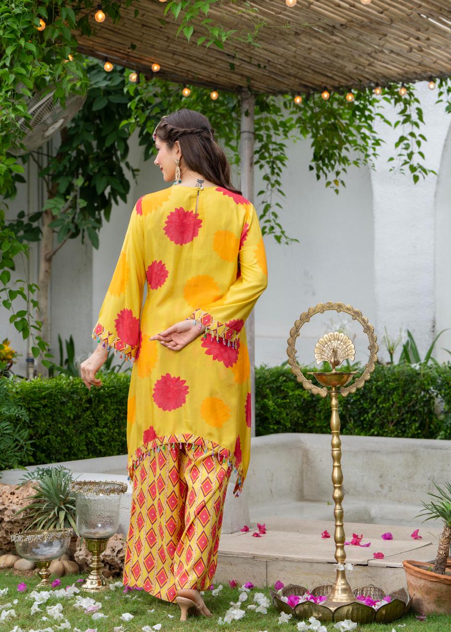 Jayti Sunshine Muslin co-ord Set