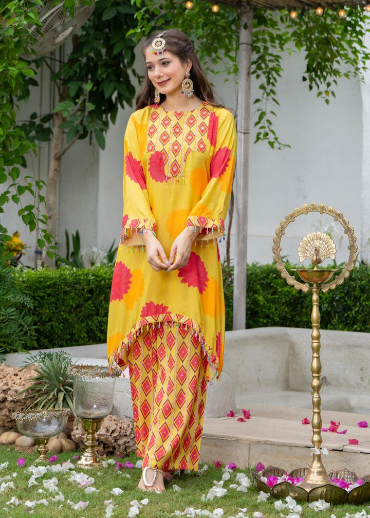 Jayti Sunshine Muslin co-ord Set