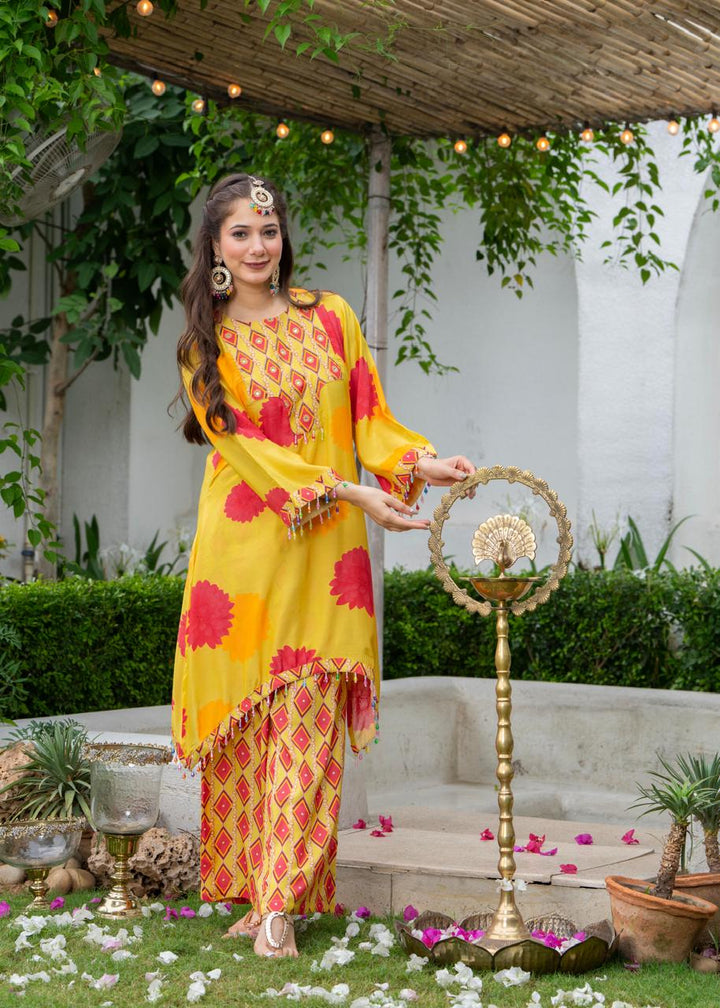 Jayti Sunshine Muslin co-ord Set