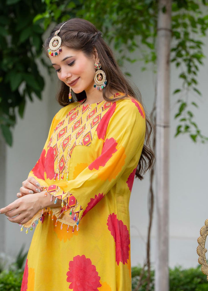 Jayti Sunshine Muslin co-ord Set