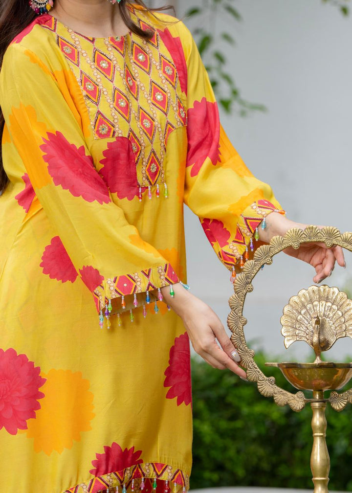 Jayti Sunshine Muslin co-ord Set