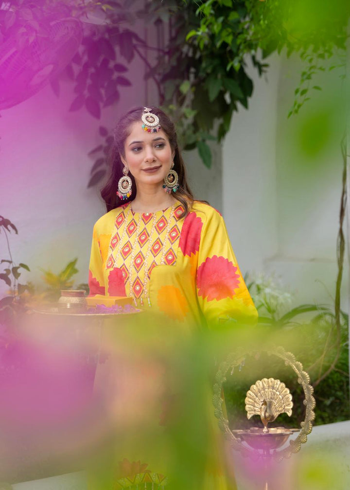 Jayti Sunshine Muslin co-ord Set