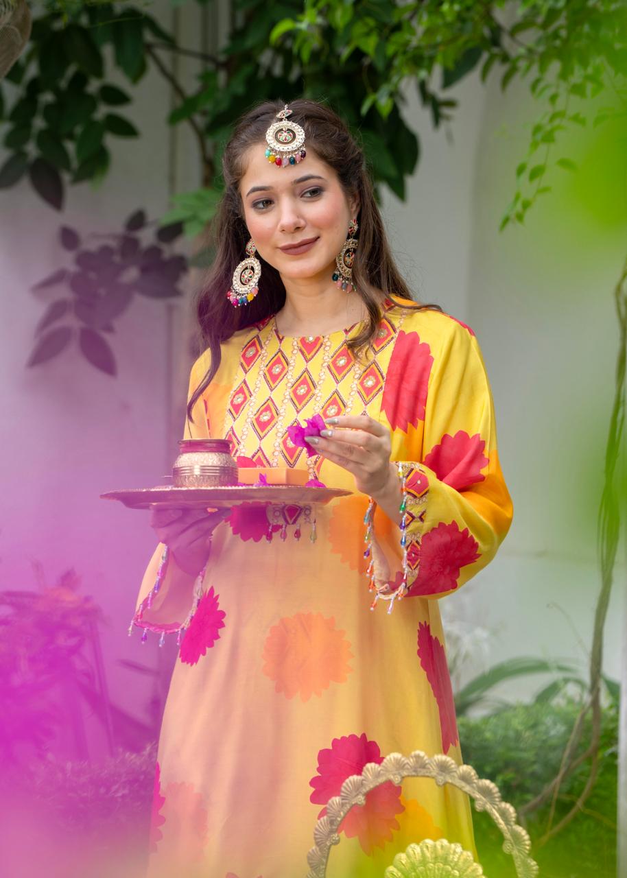 Jayti Sunshine Muslin co-ord Set