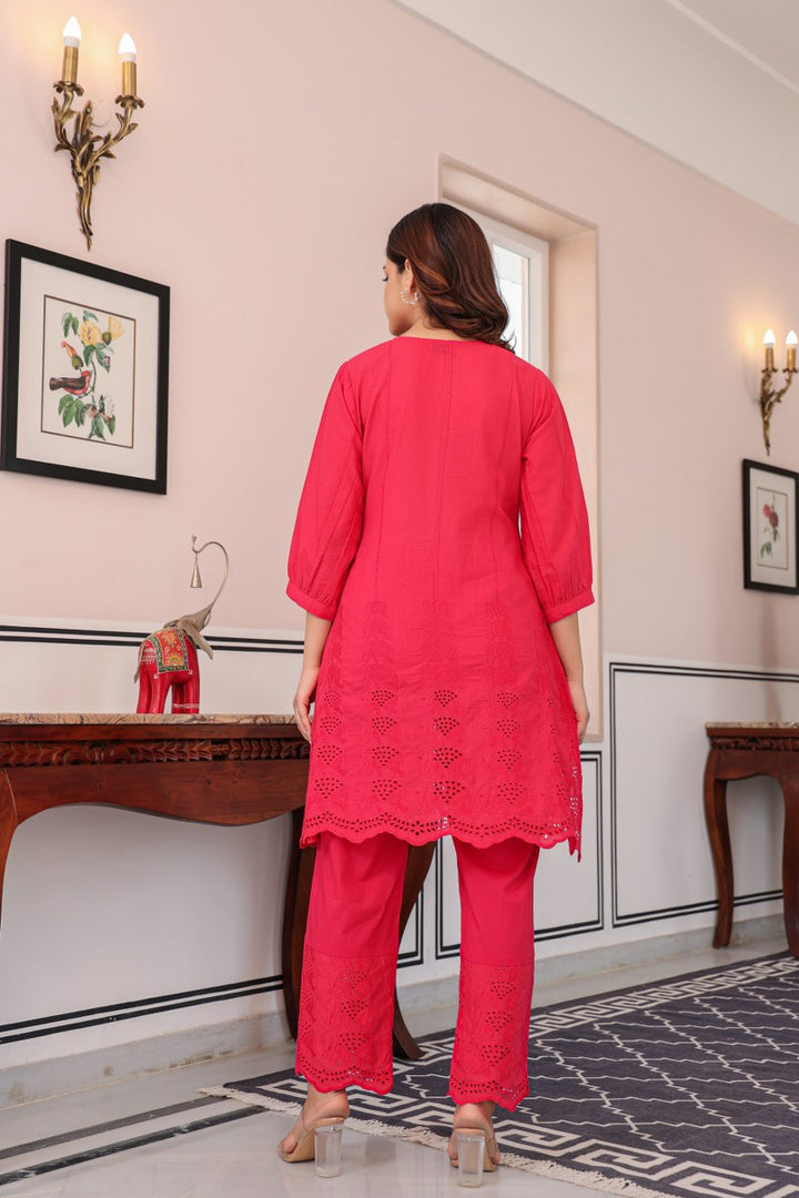 Tiara Strawberry Cotton Co-ord Set