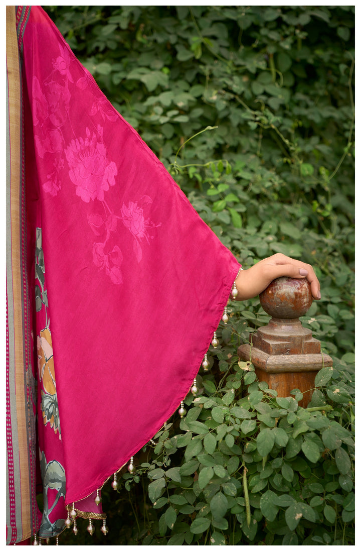 Aster rose premium fusion wear co-ord set