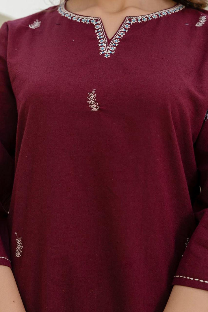 Mokabara Coper Embroidery co-ord set