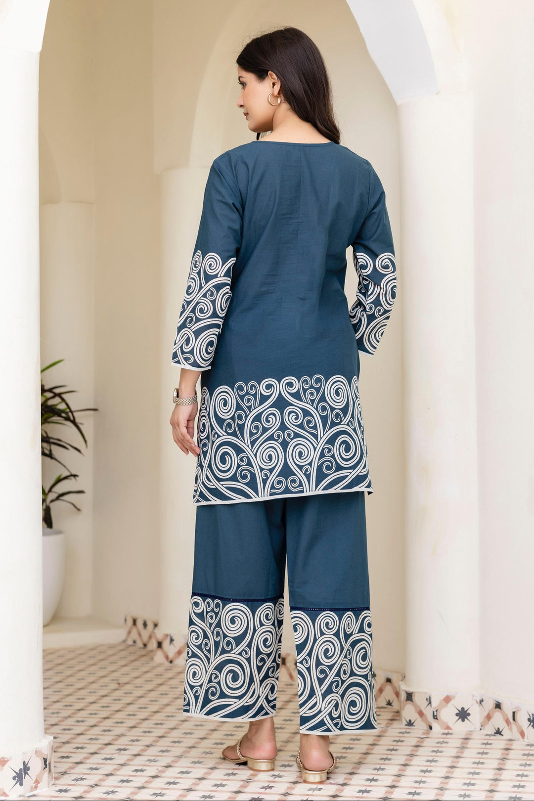 Mokabara Indi cotton co-ord set