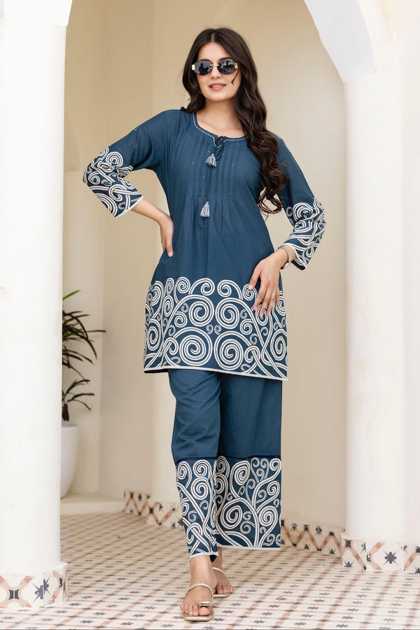 Mokabara Indi cotton co-ord set