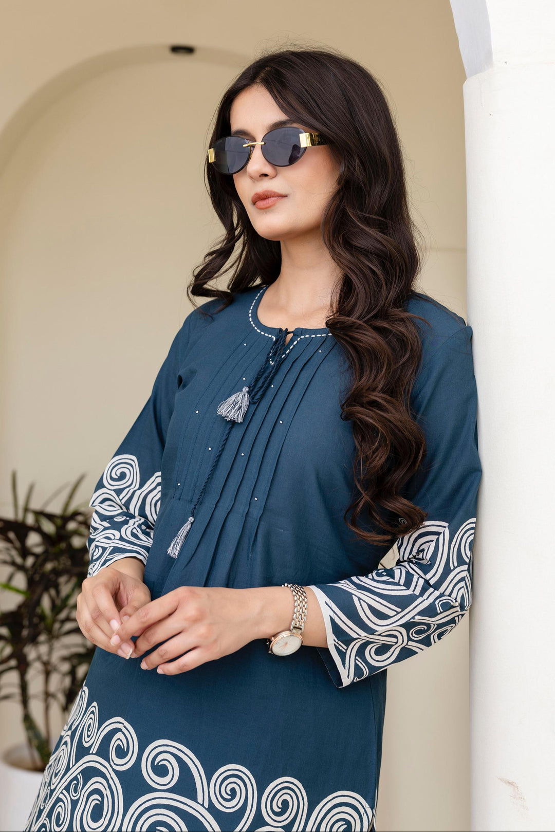 Mokabara Indi cotton co-ord set