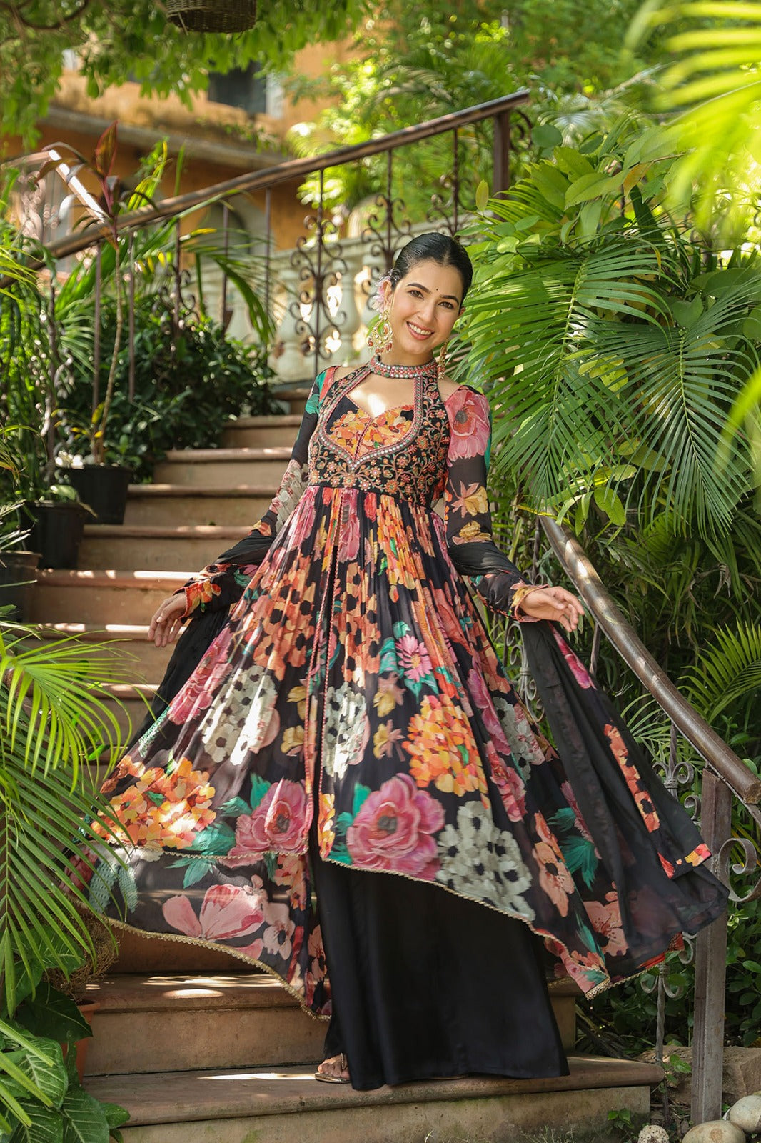 Vastramaya Jade Full Heavy Anarkali Suit Set