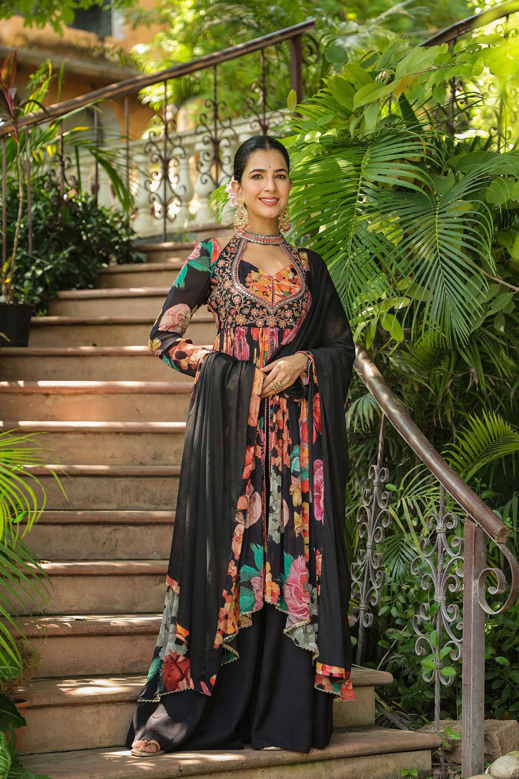 Vastramaya Jade Full Heavy Anarkali Suit Set