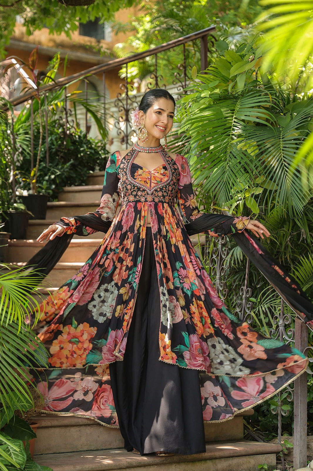 Vastramaya Jade Full Heavy Anarkali Suit Set