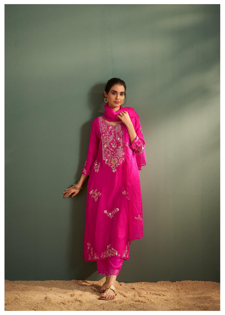 Ira Rose Full Work Suit set