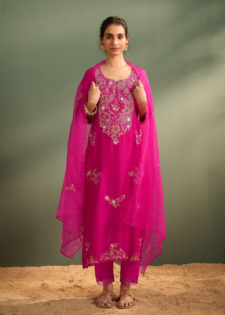 Ira Rose Full Work Suit set