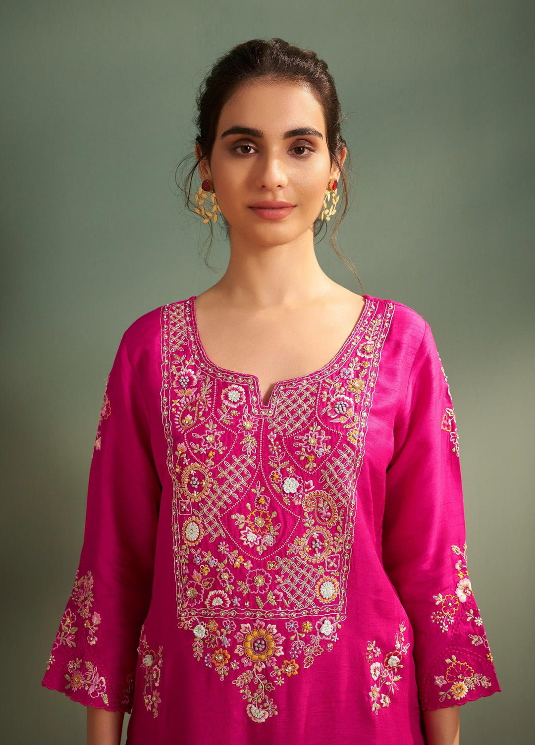 Ira Rose Full Work Suit set