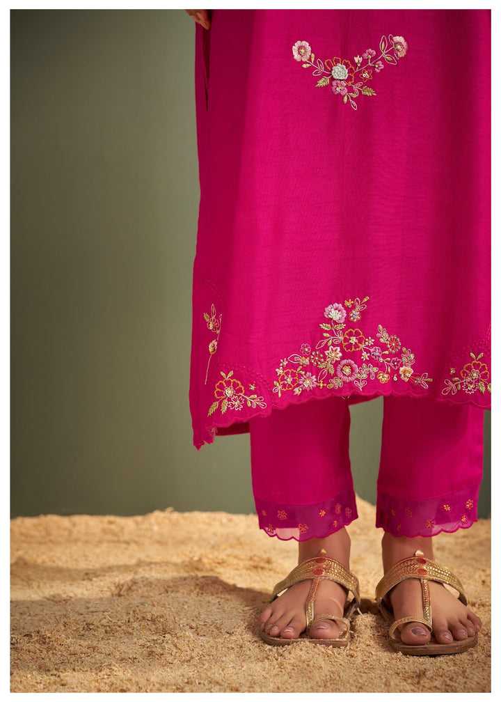 Ira Rose Full Work Suit set