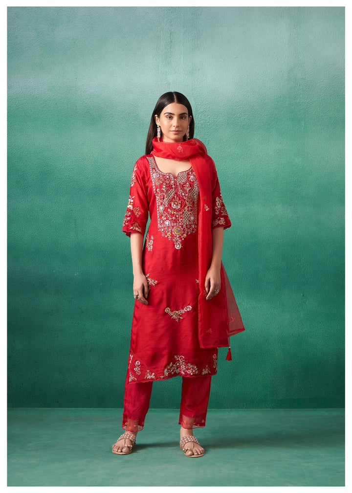 Ira Vermillion Full Heavy work suit set