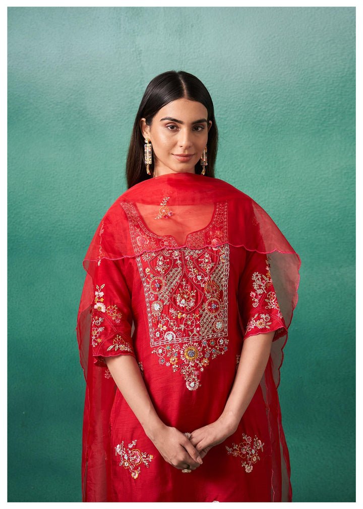 Ira Vermillion Full Heavy work suit set