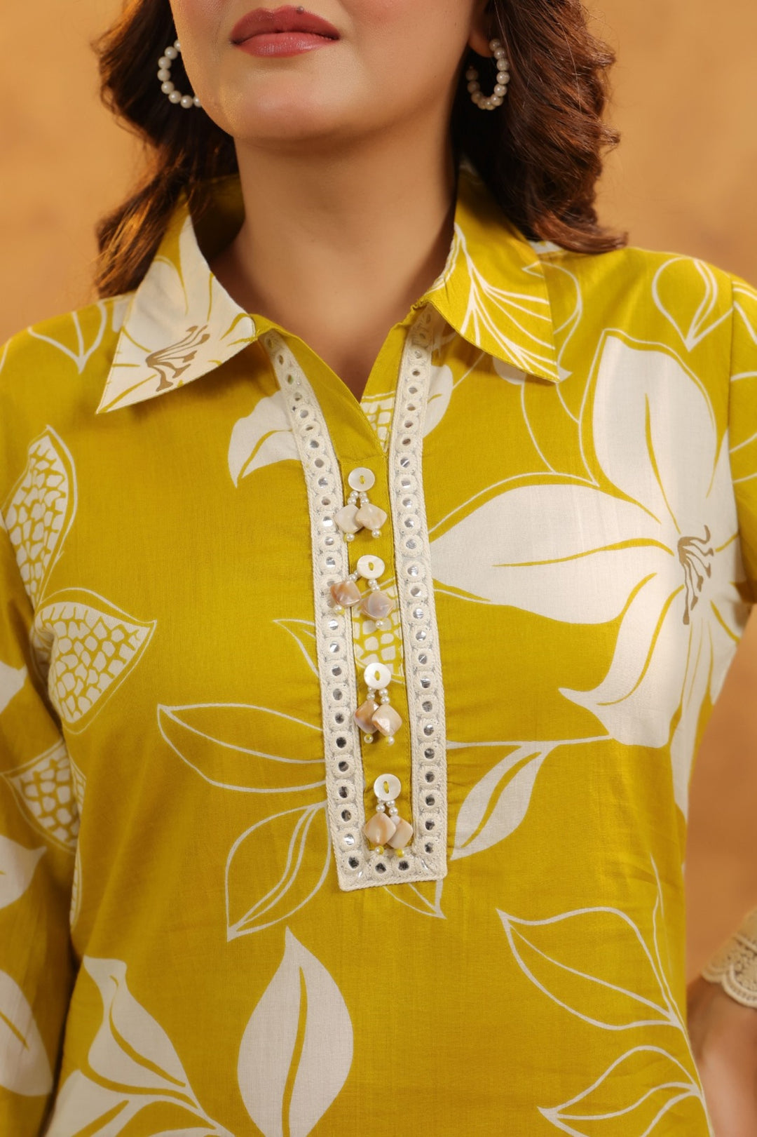 Mahua sunshine Cotton co-ord set