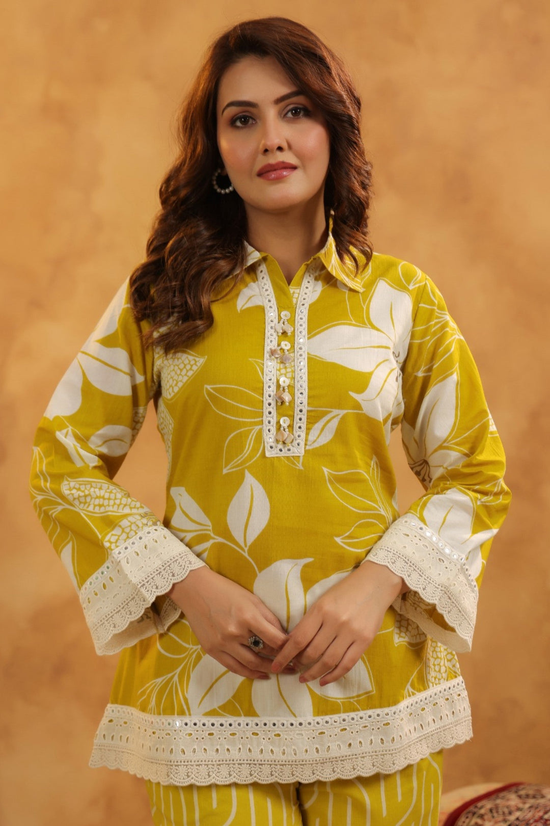 Mahua sunshine Cotton co-ord set