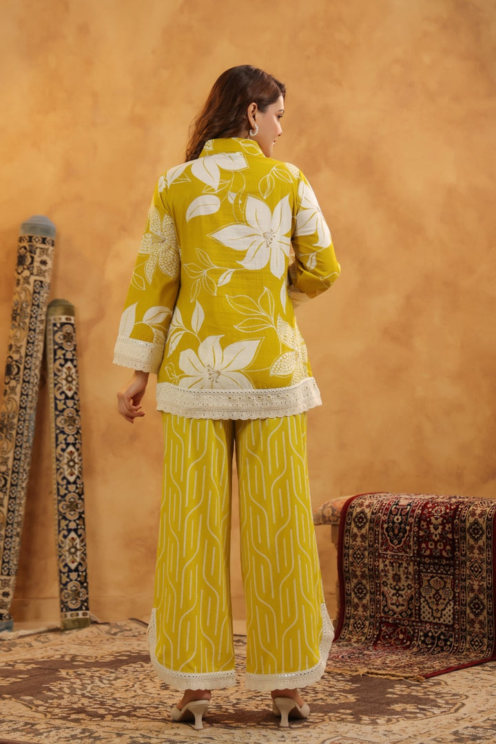 Mahua sunshine Cotton co-ord set