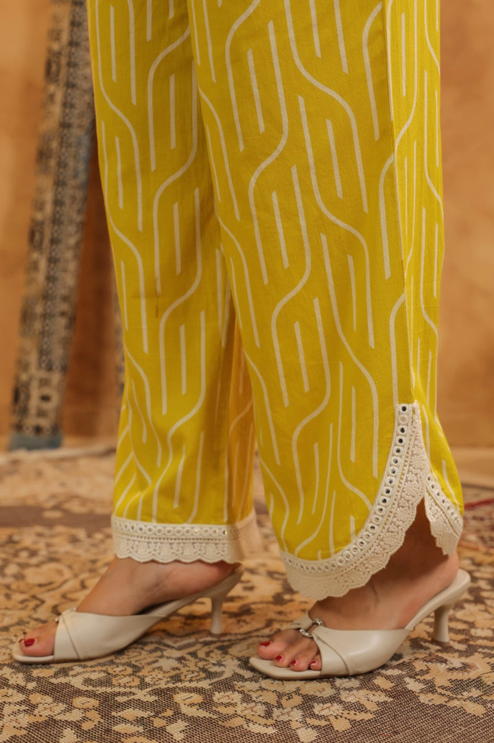 Mahua sunshine Cotton co-ord set