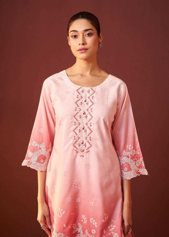 Ira salmon embroidery co-ord set