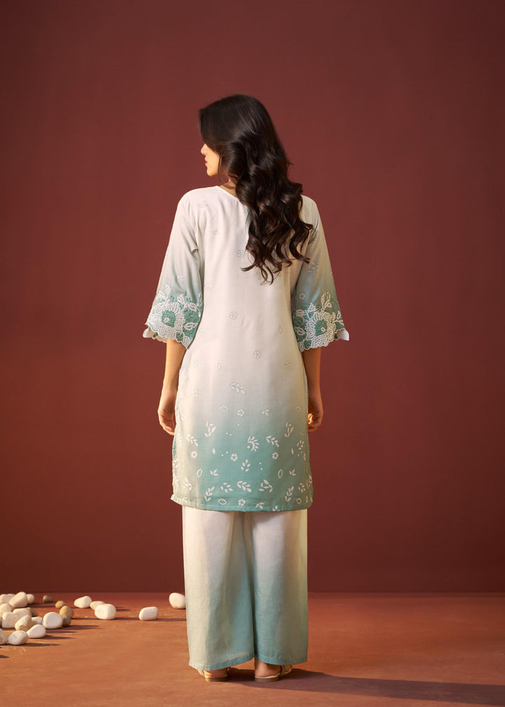 Ira spruce embroidery co-ord set