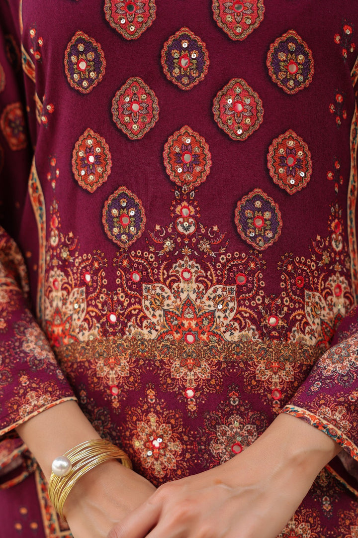 Mahua Mulberry Printed Co-ord set